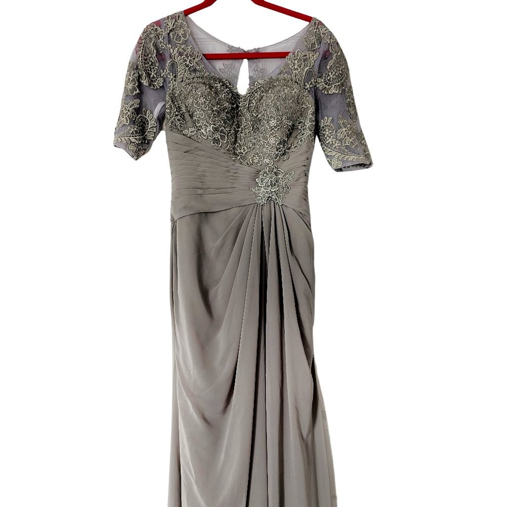 JJ's house taupe formal/wedding/prom gown